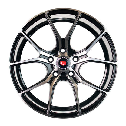 RIN BLACK CAT 17X7.5 5H 114.3 et 35 CB 73.1 BFM  NEGRO/PLATA,    C/50000211