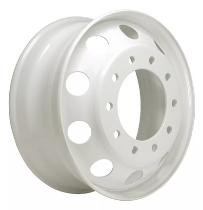 RIN BLACK CAT 22.5X8.25 TIPO AMERICANO 10 HUECOS BLANCO 8800 LB ACERO,    C/50000219